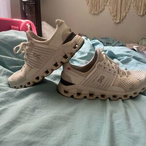 on cloud swift white